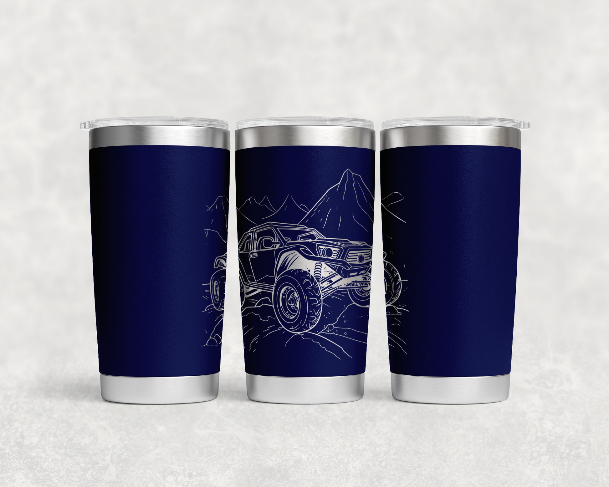 Buggy on Rocks 20 Oz. Tumbler