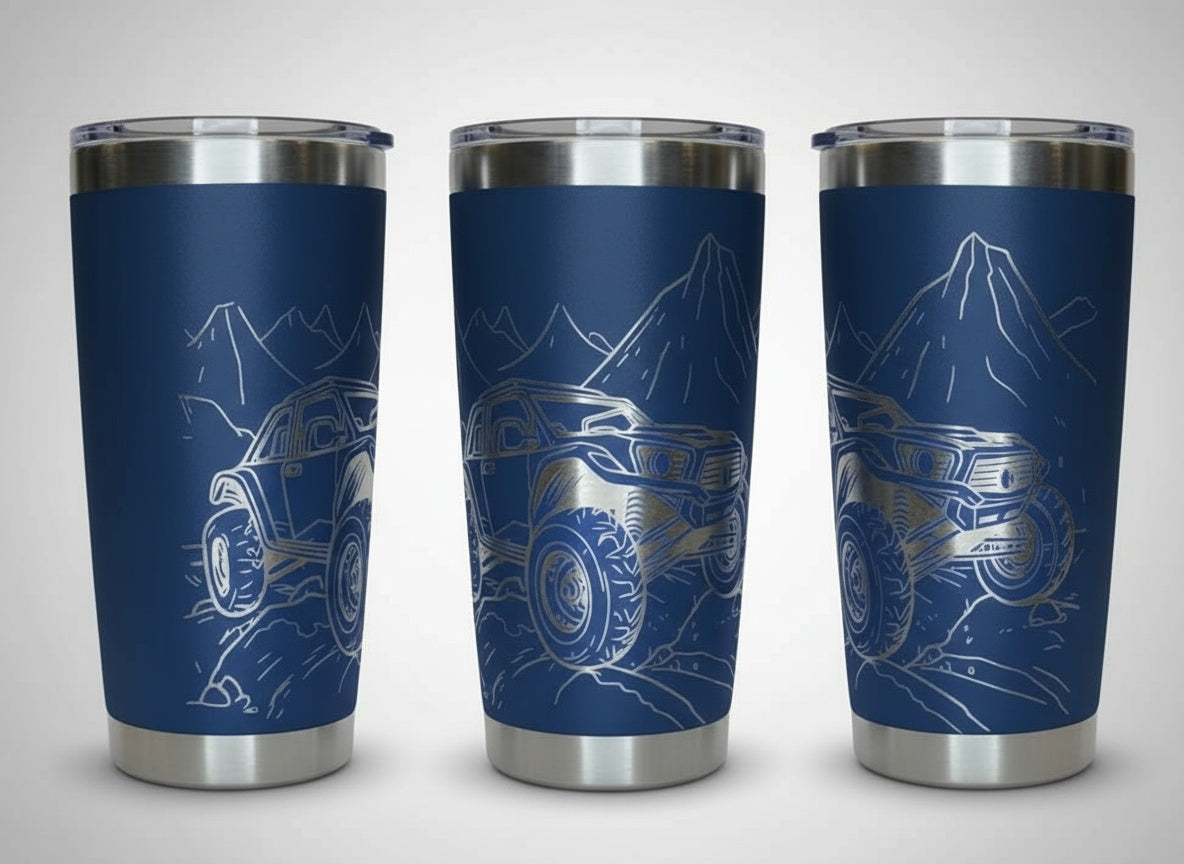 Buggy on Rocks 20 Oz. Tumbler