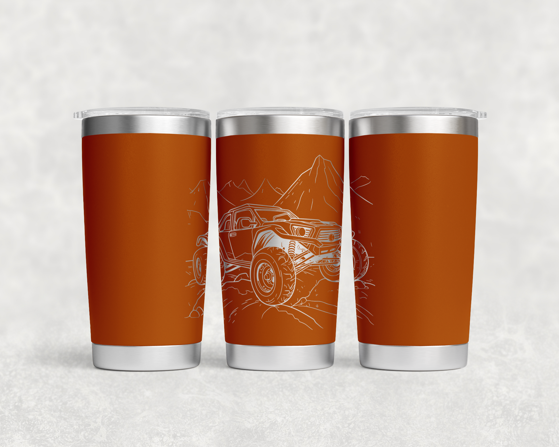 Buggy on Rocks 20 Oz. Tumbler