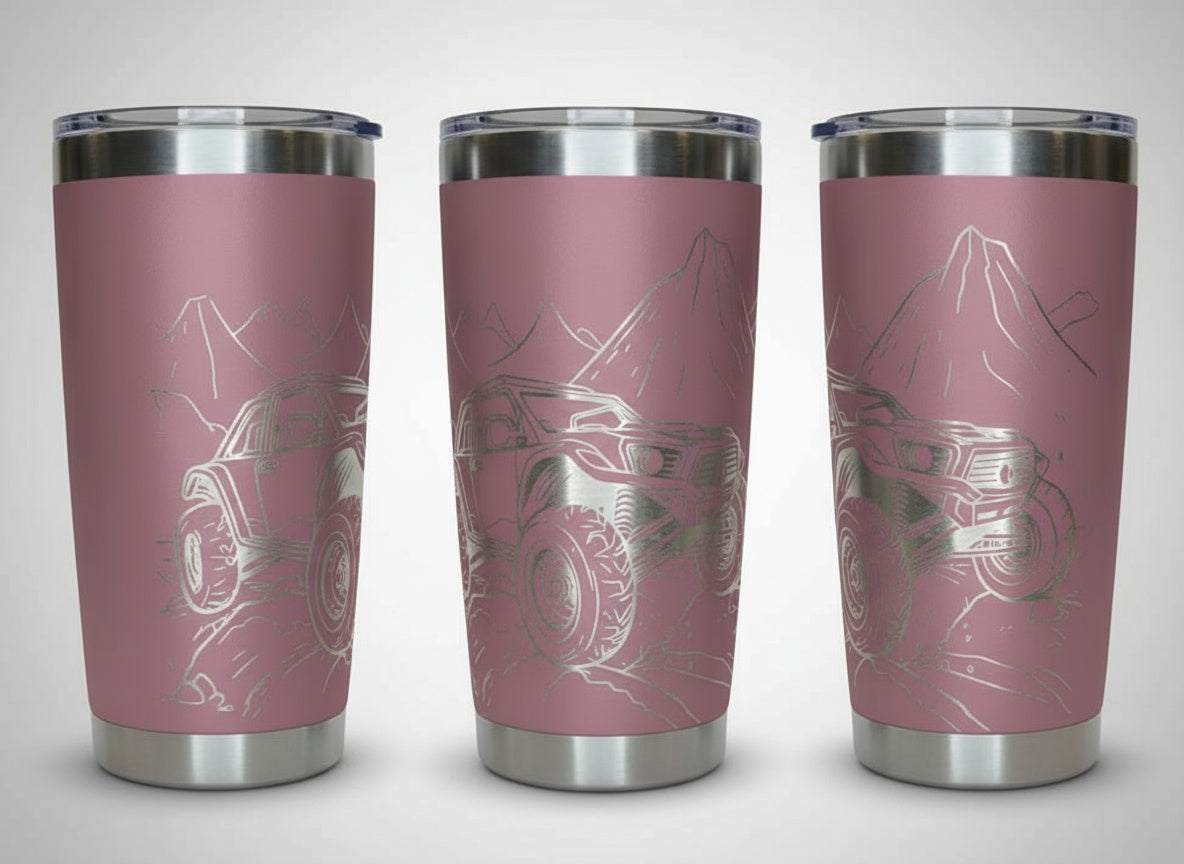 Buggy on Rocks 20 Oz. Tumbler