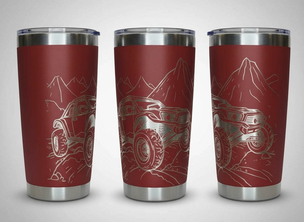 Buggy on Rocks 20 Oz. Tumbler