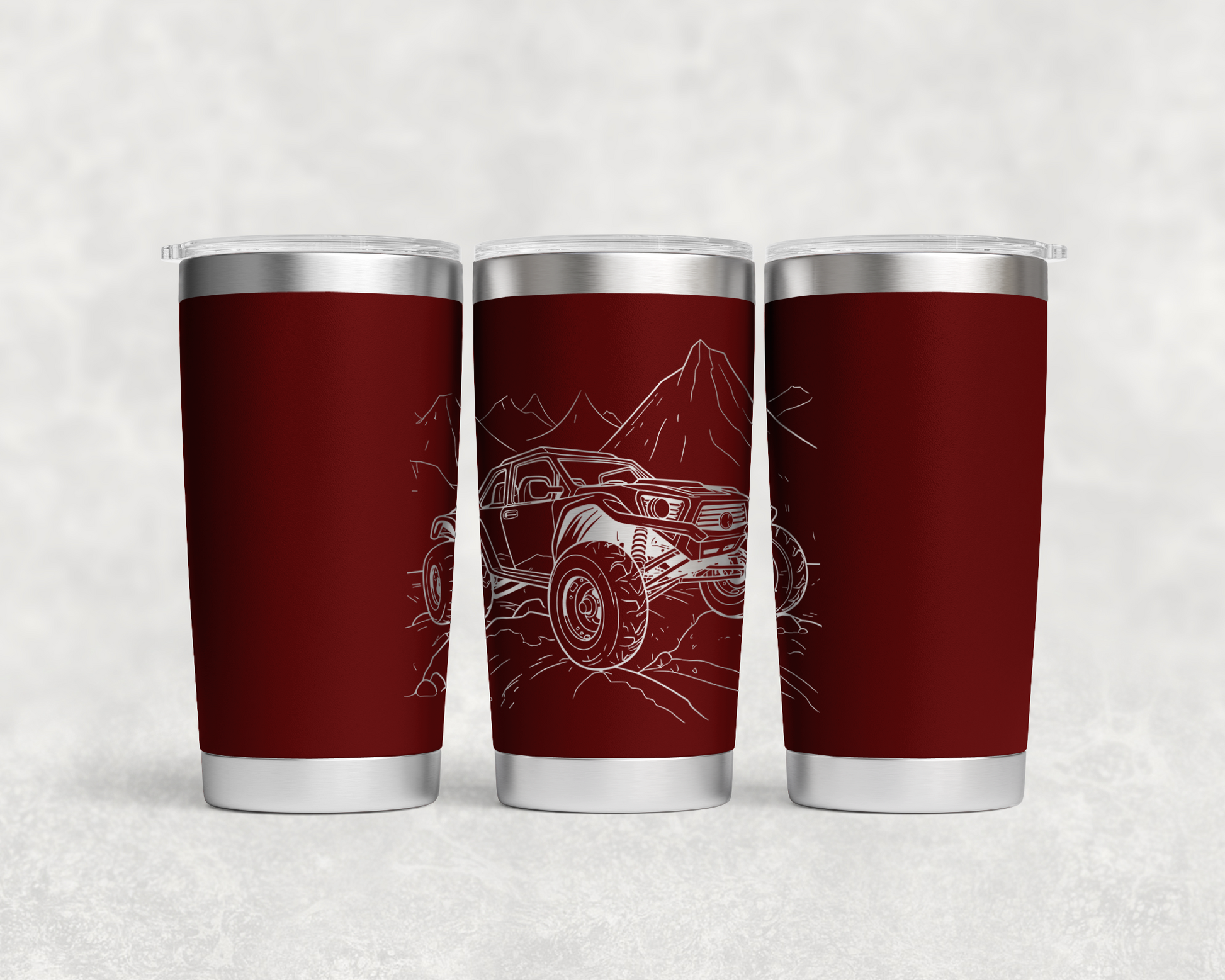 Buggy on Rocks 20 Oz. Tumbler