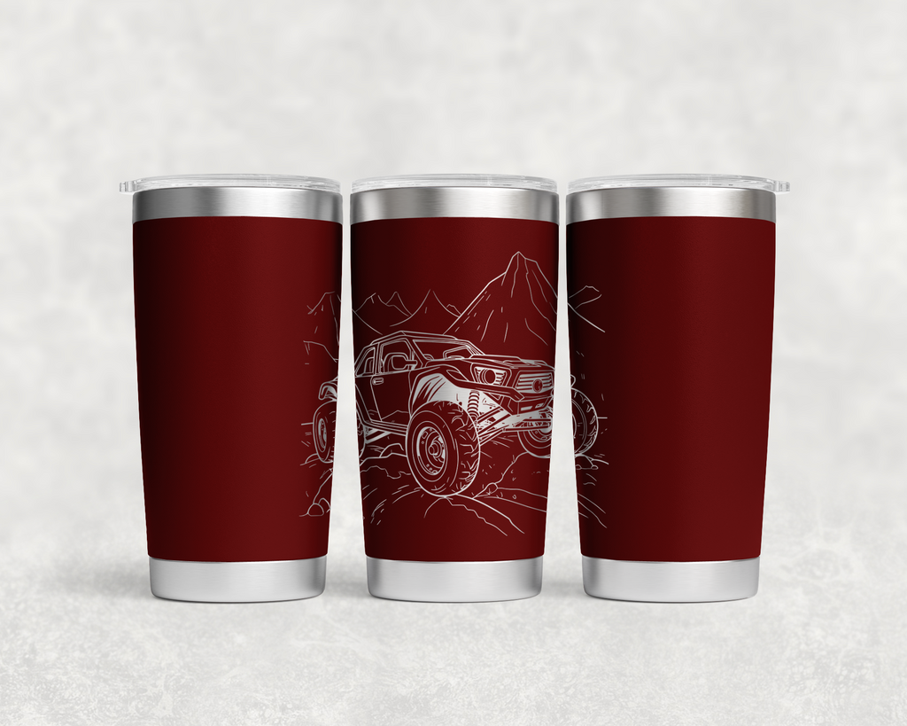 Buggy on Rocks 20 Oz. Tumbler