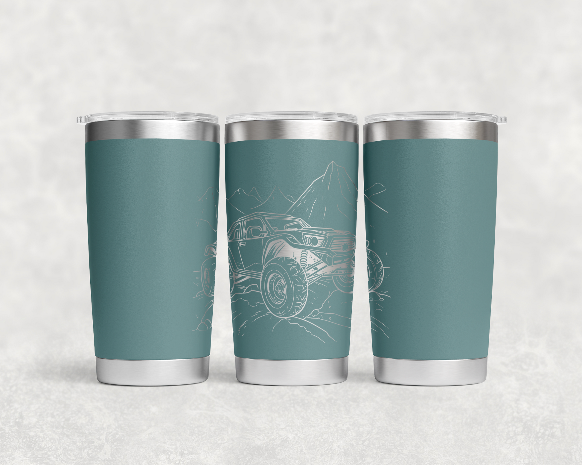 Buggy on Rocks 20 Oz. Tumbler