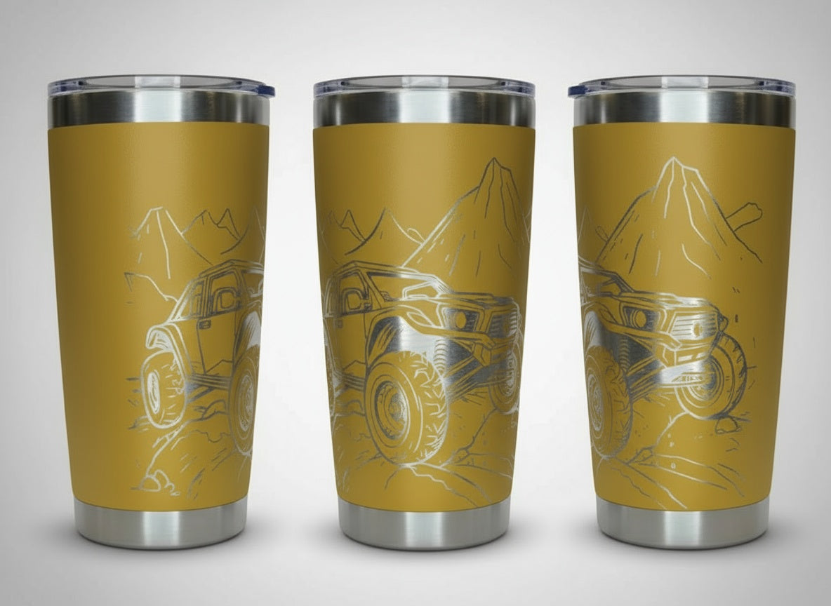 Buggy on Rocks 20 Oz. Tumbler