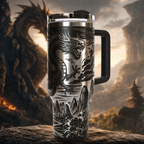 Chinese Dragon 40 oz. Tumbler