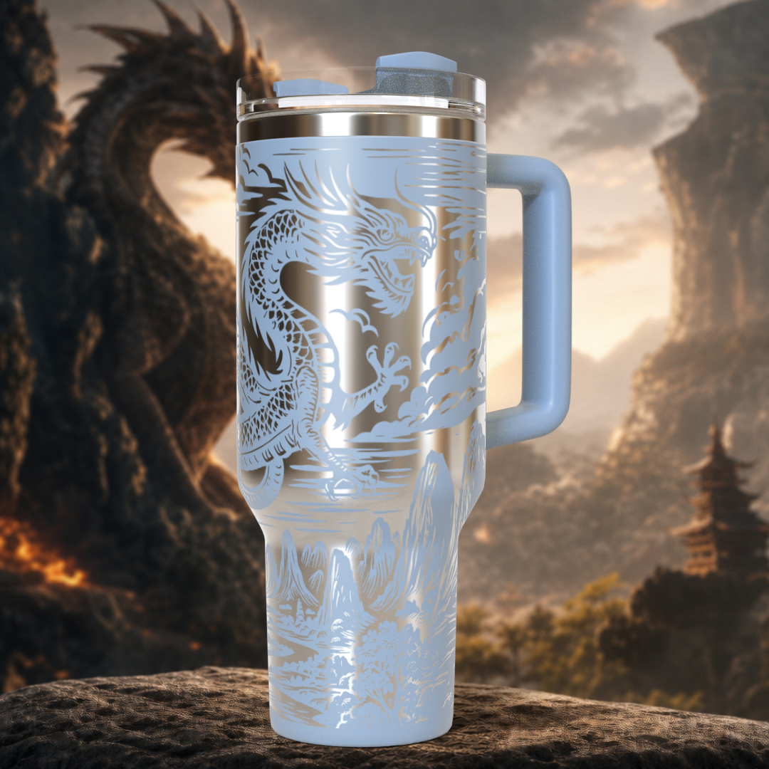 Chinese Dragon 40 oz. Tumbler