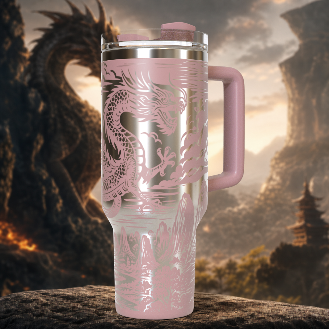 Chinese Dragon 40 oz. Tumbler