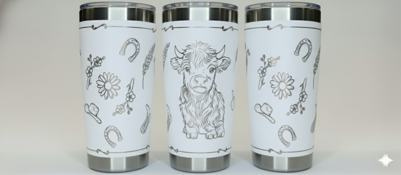 Highland Calf Tumbler