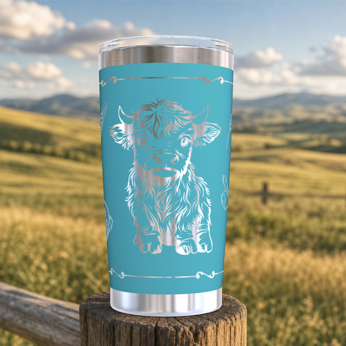 Highland Calf 20oz Tumbler
