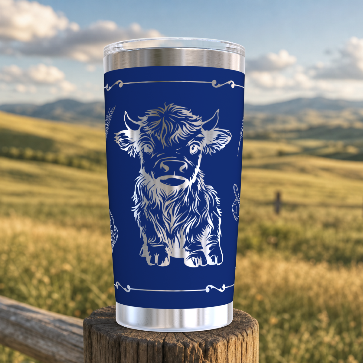 Highland Calf 20oz Tumbler