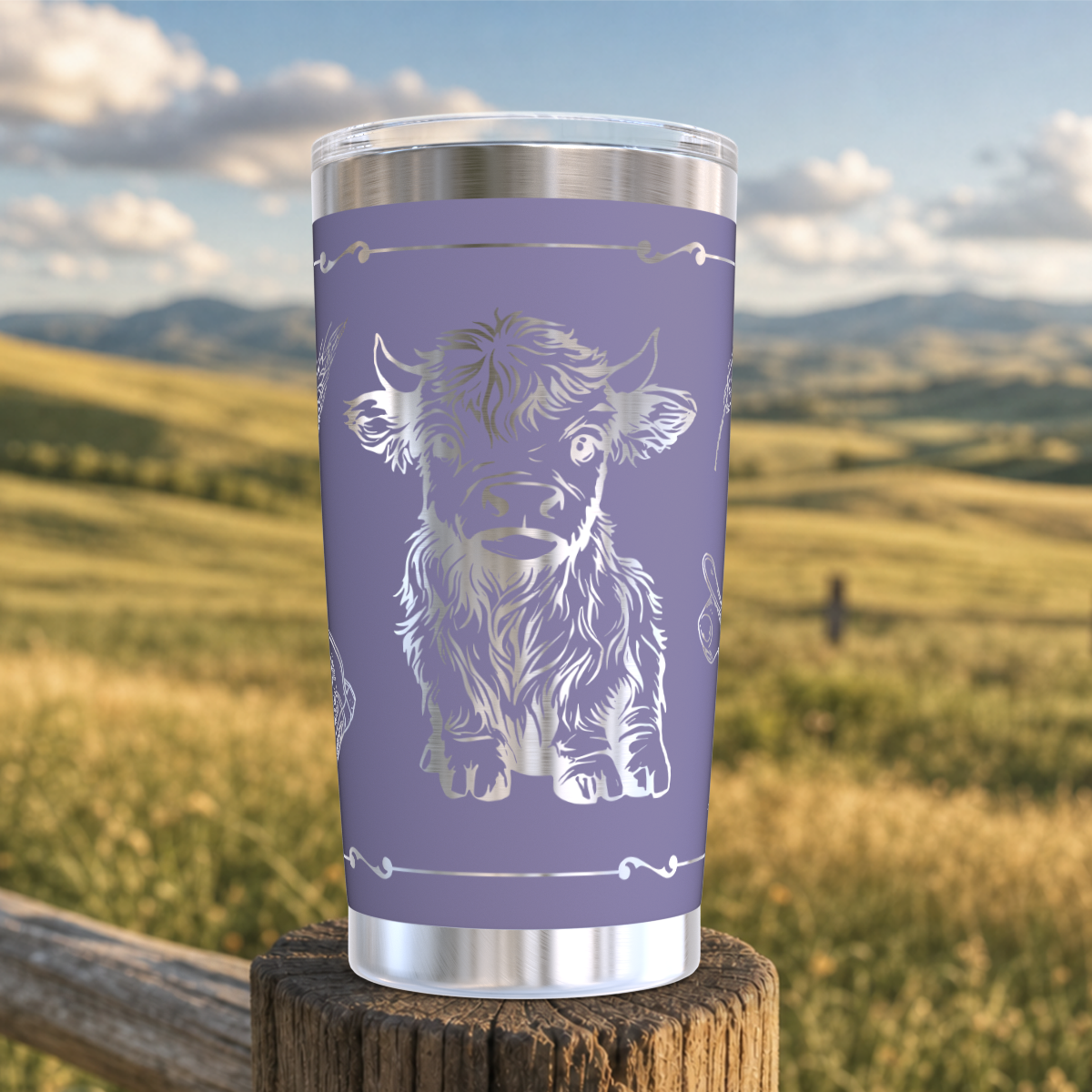 Highland Calf 20oz Tumbler