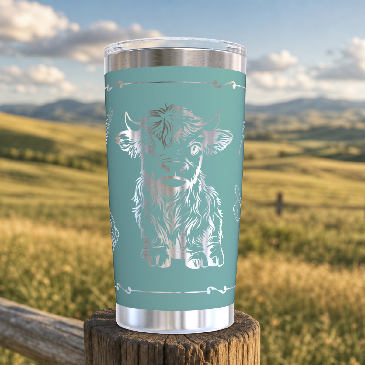 Highland Calf 20oz Tumbler