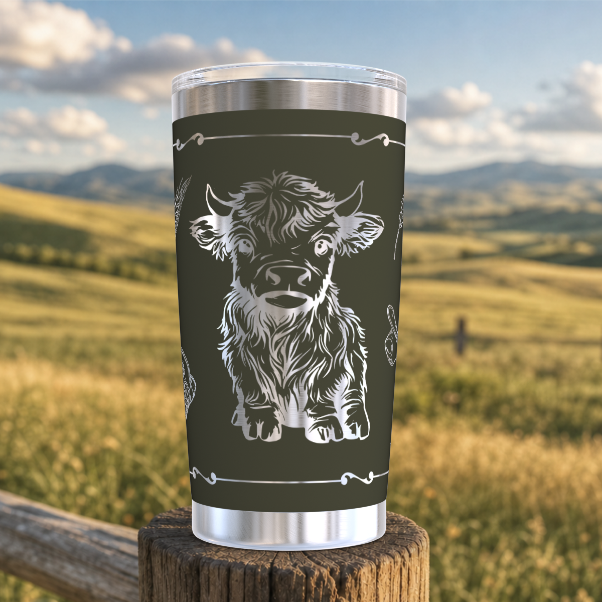 Highland Calf 20oz Tumbler