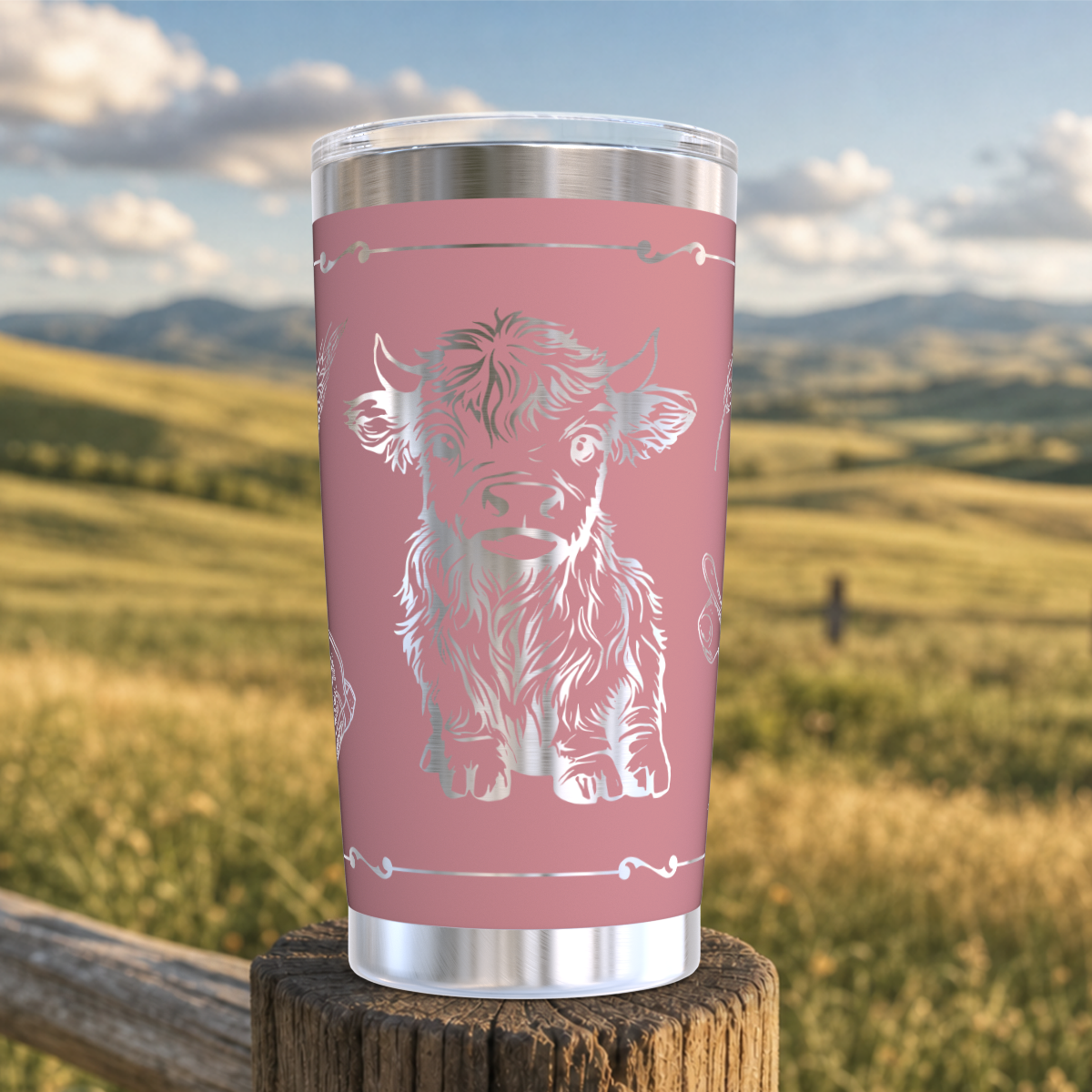 Highland Calf 20oz Tumbler