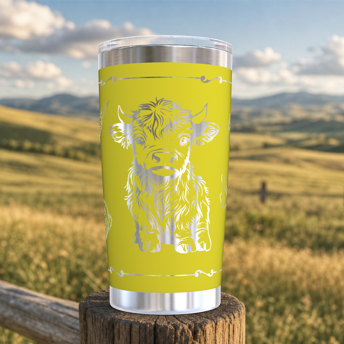 Highland Calf 20oz Tumbler