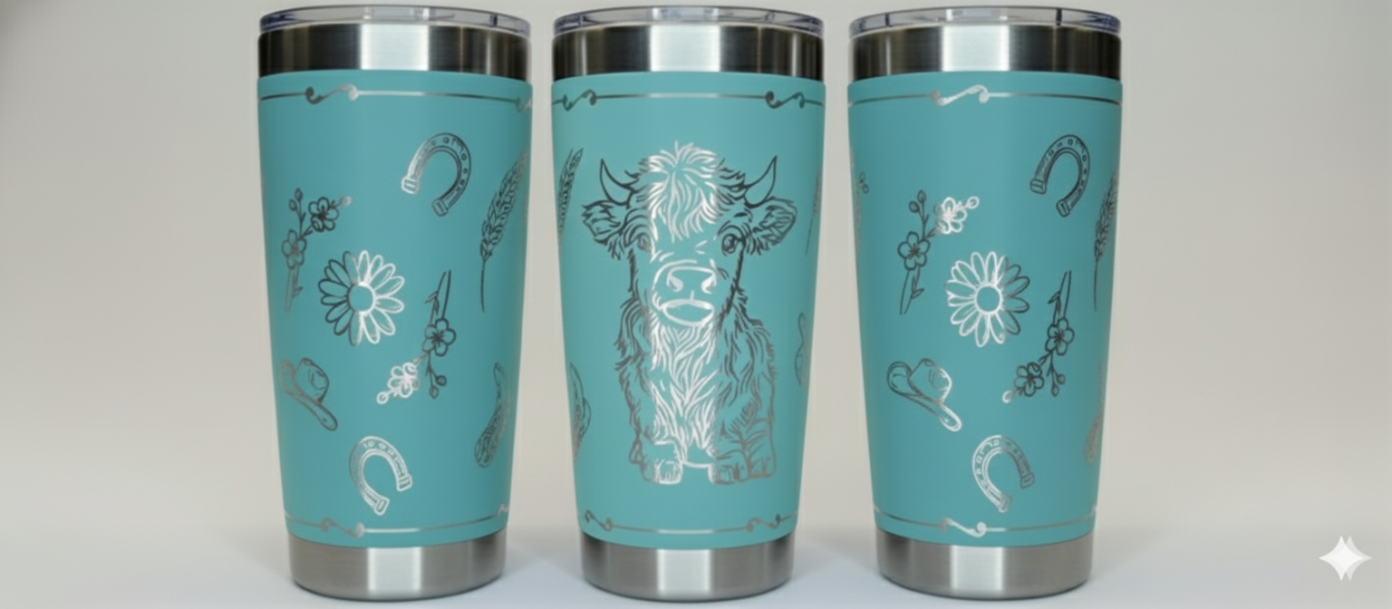 Highland Calf Tumbler