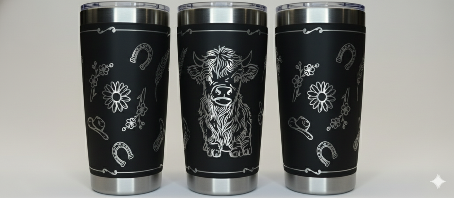 Highland Calf Tumbler