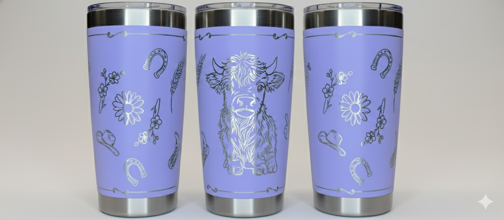 Highland Calf Tumbler