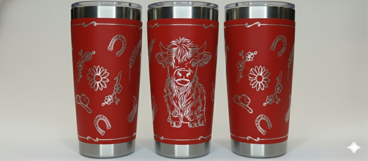 Highland Calf Tumbler