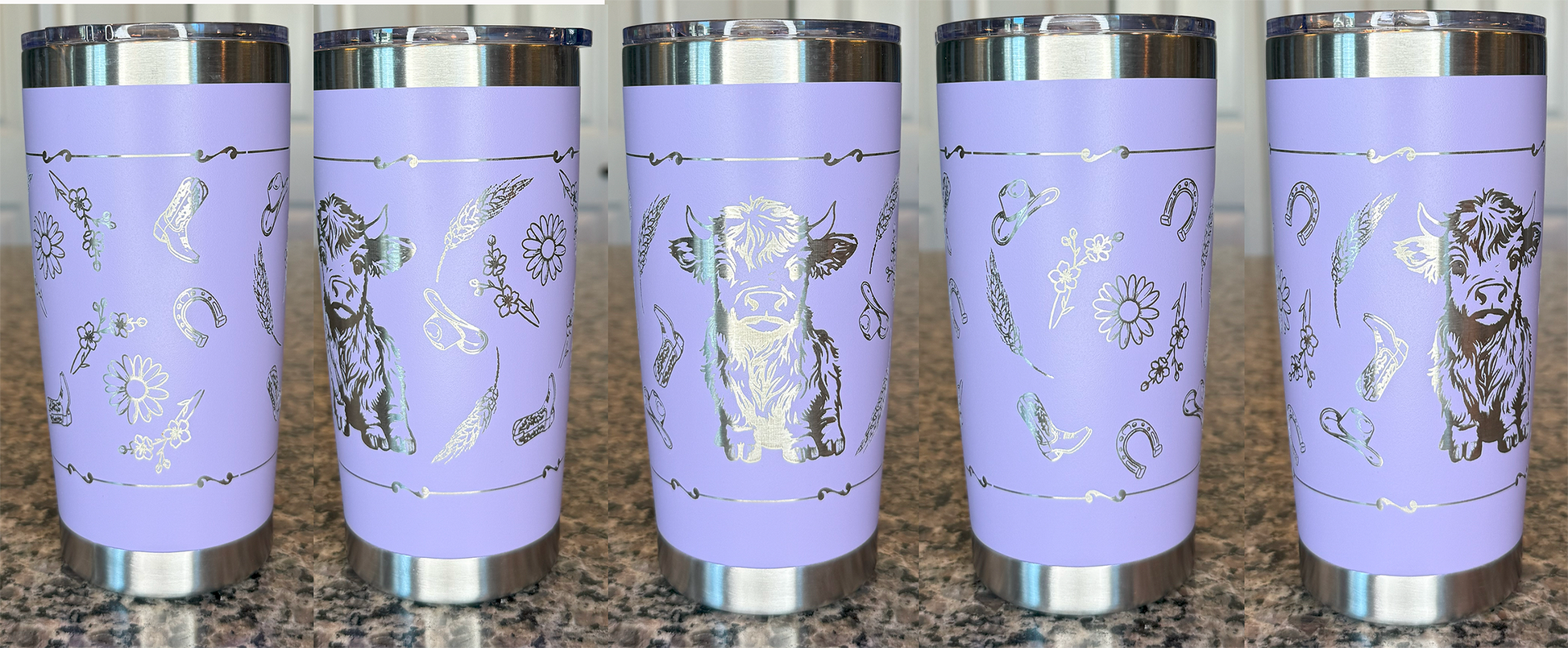 Highland Calf Tumbler
