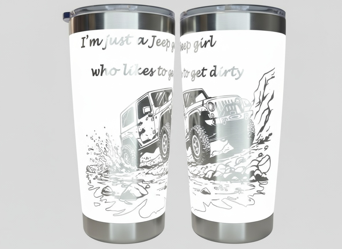 Jeep Girl 20 oz. Tumbler