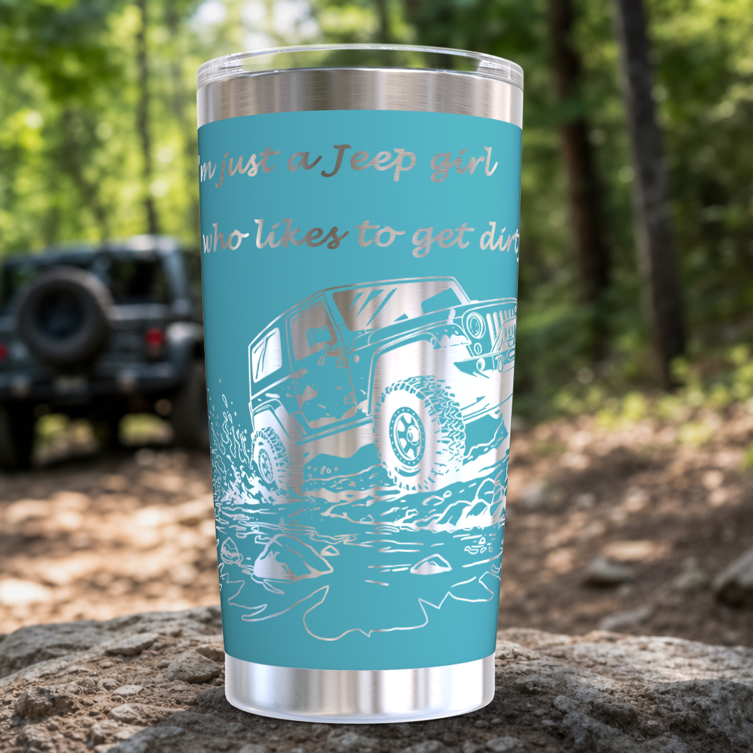 Off-roading Girl 20 oz. Tumbler