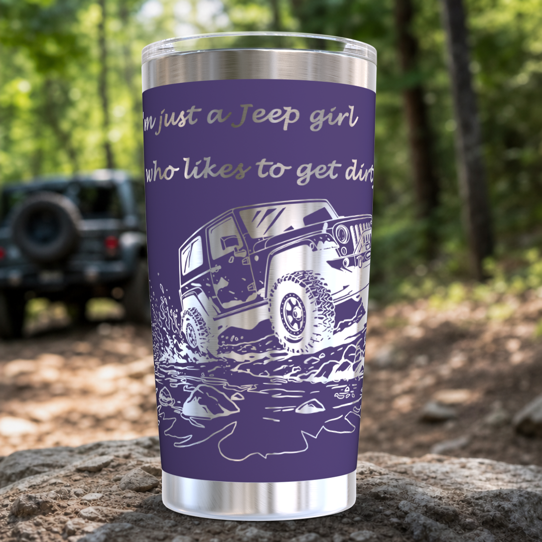 Off-roading Girl 20 oz. Tumbler