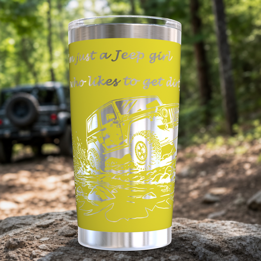 Off-roading Girl 20 oz. Tumbler