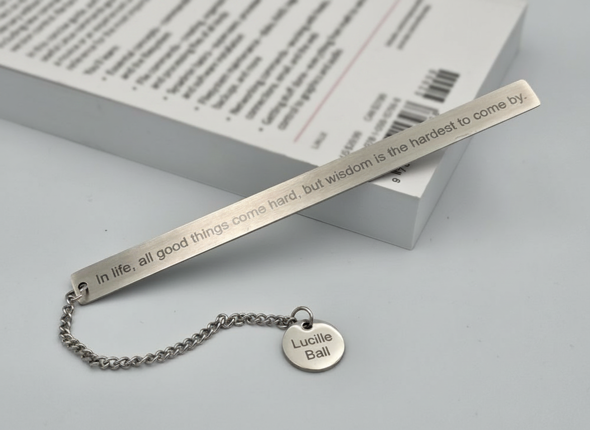 Stainless Steel Bookmarks