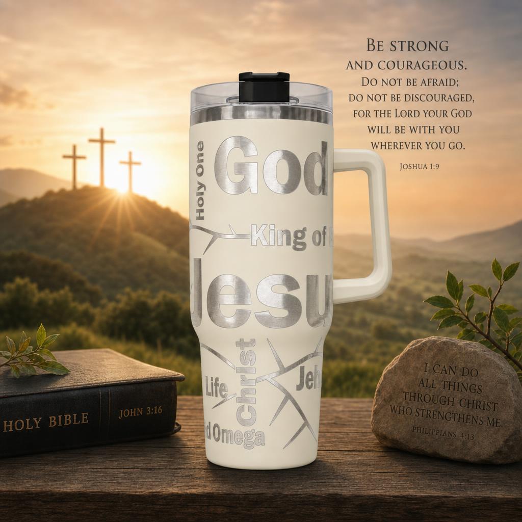 Names of God 40oz Tumbler