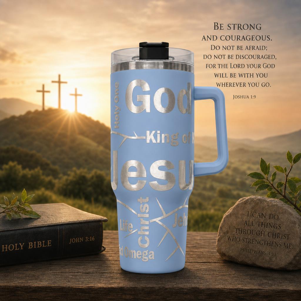 Names of God 40oz Tumbler