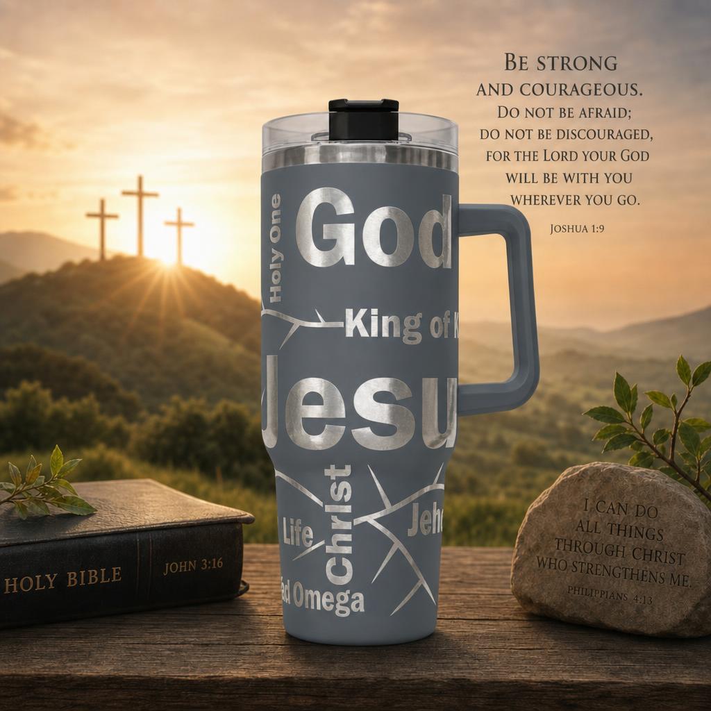 Names of God 40oz Tumbler