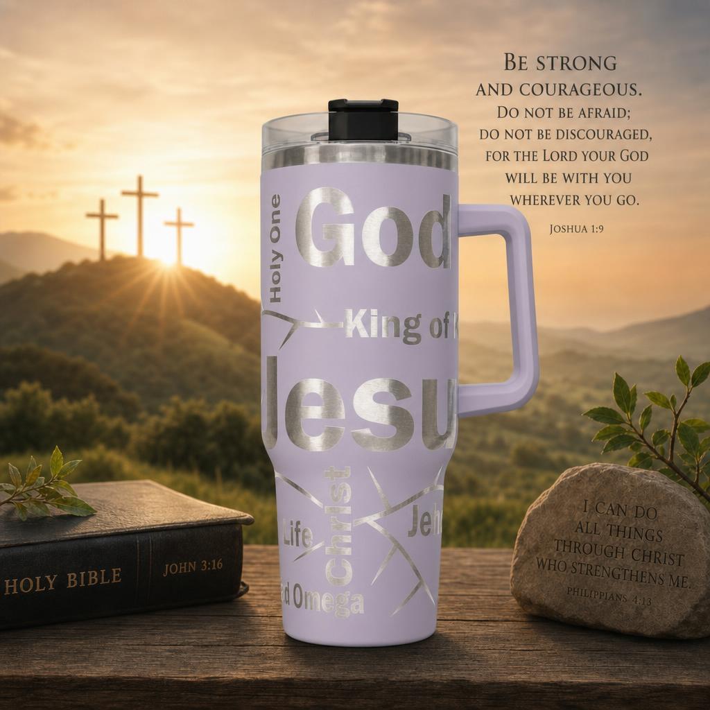 Names of God 40oz Tumbler