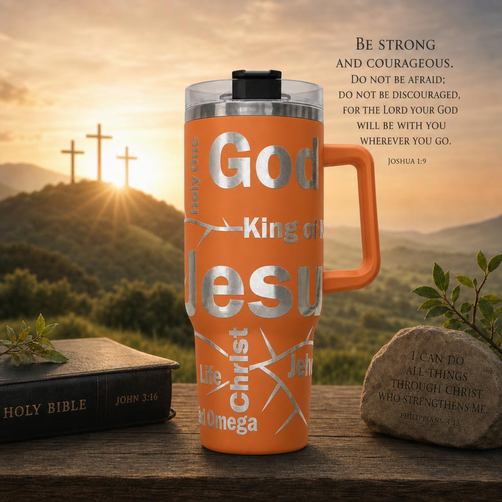 Names of God 40oz Tumbler