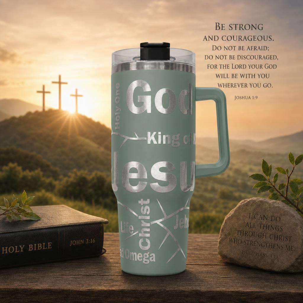 Names of God 40oz Tumbler