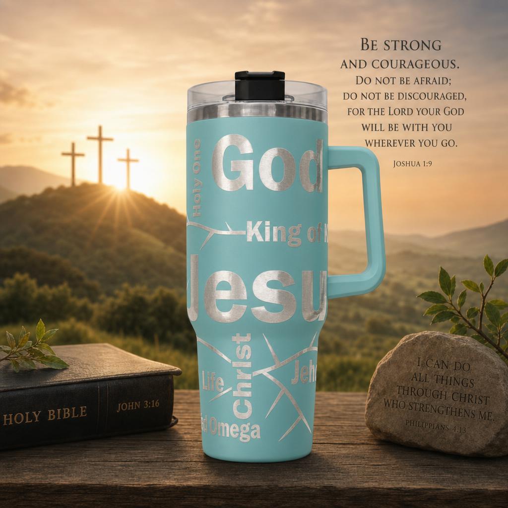 Names of God 40oz Tumbler