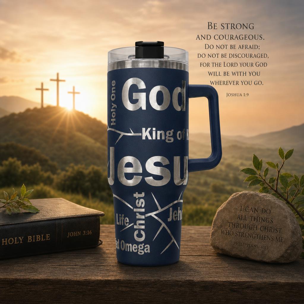Names of God 40oz Tumbler