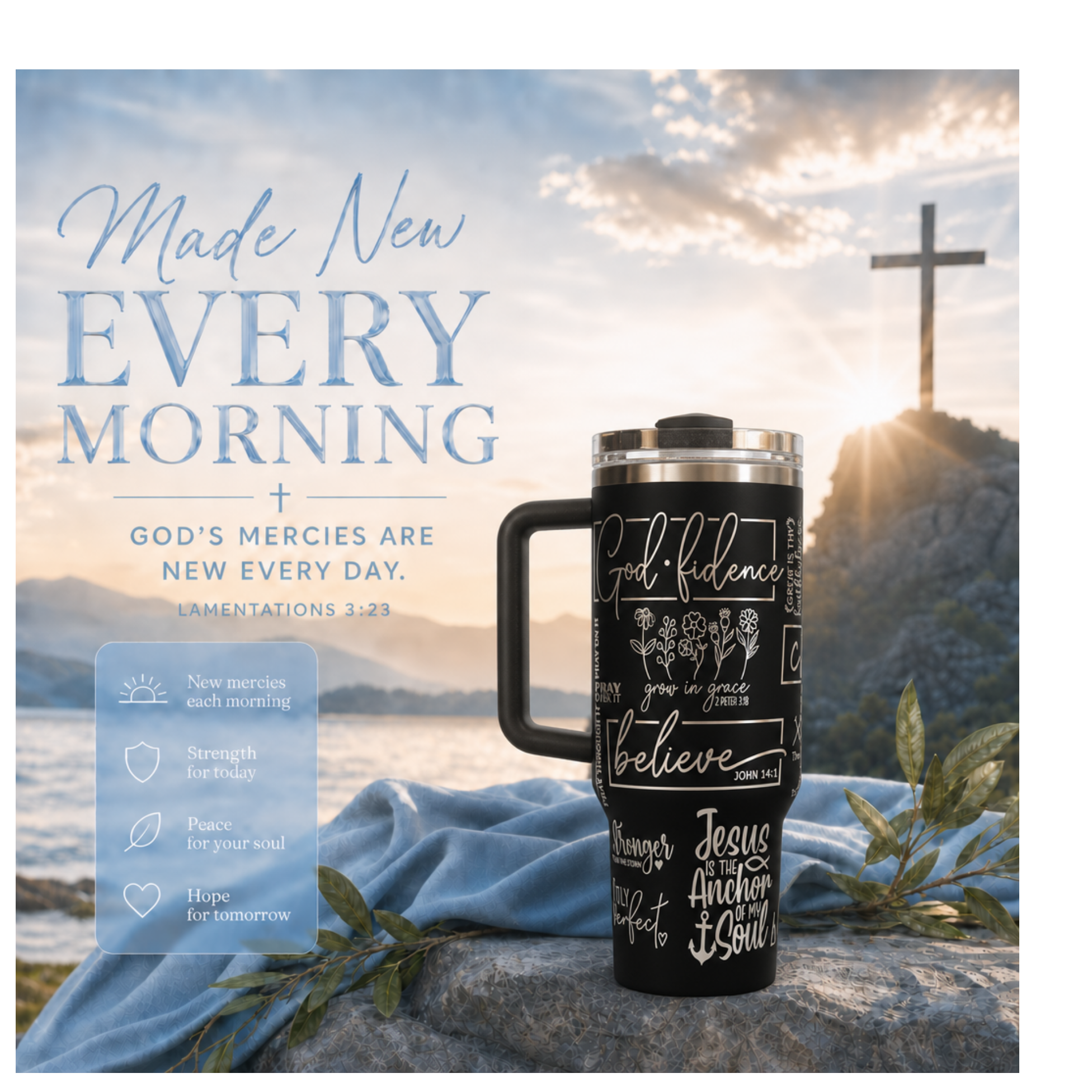 Statements of Faith 40oz Tumbler