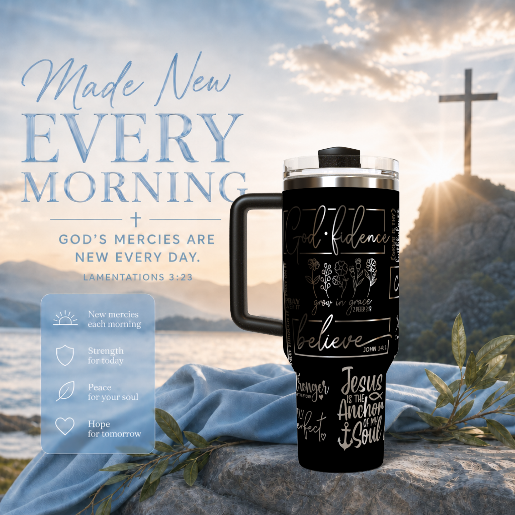 Statements of Faith 40oz Tumbler