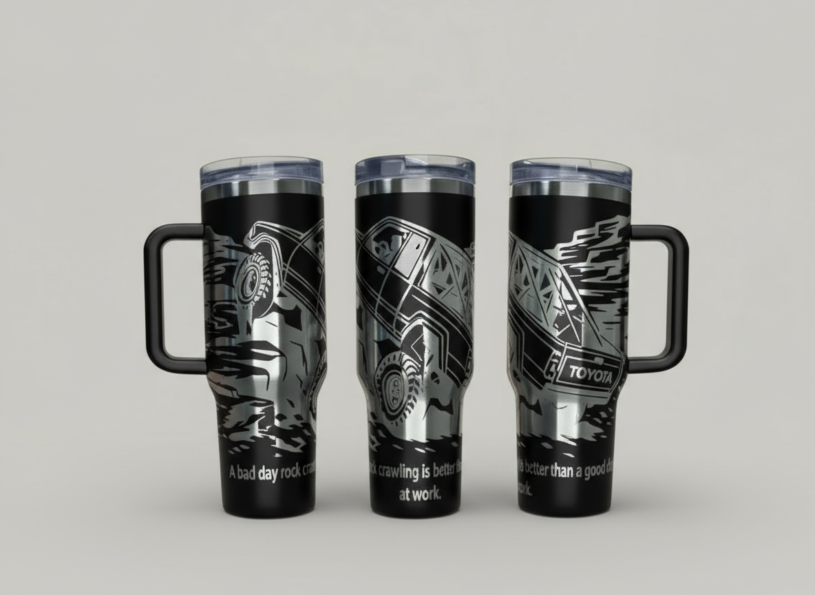 Toyota Rock Climbing 40oz Tumbler
