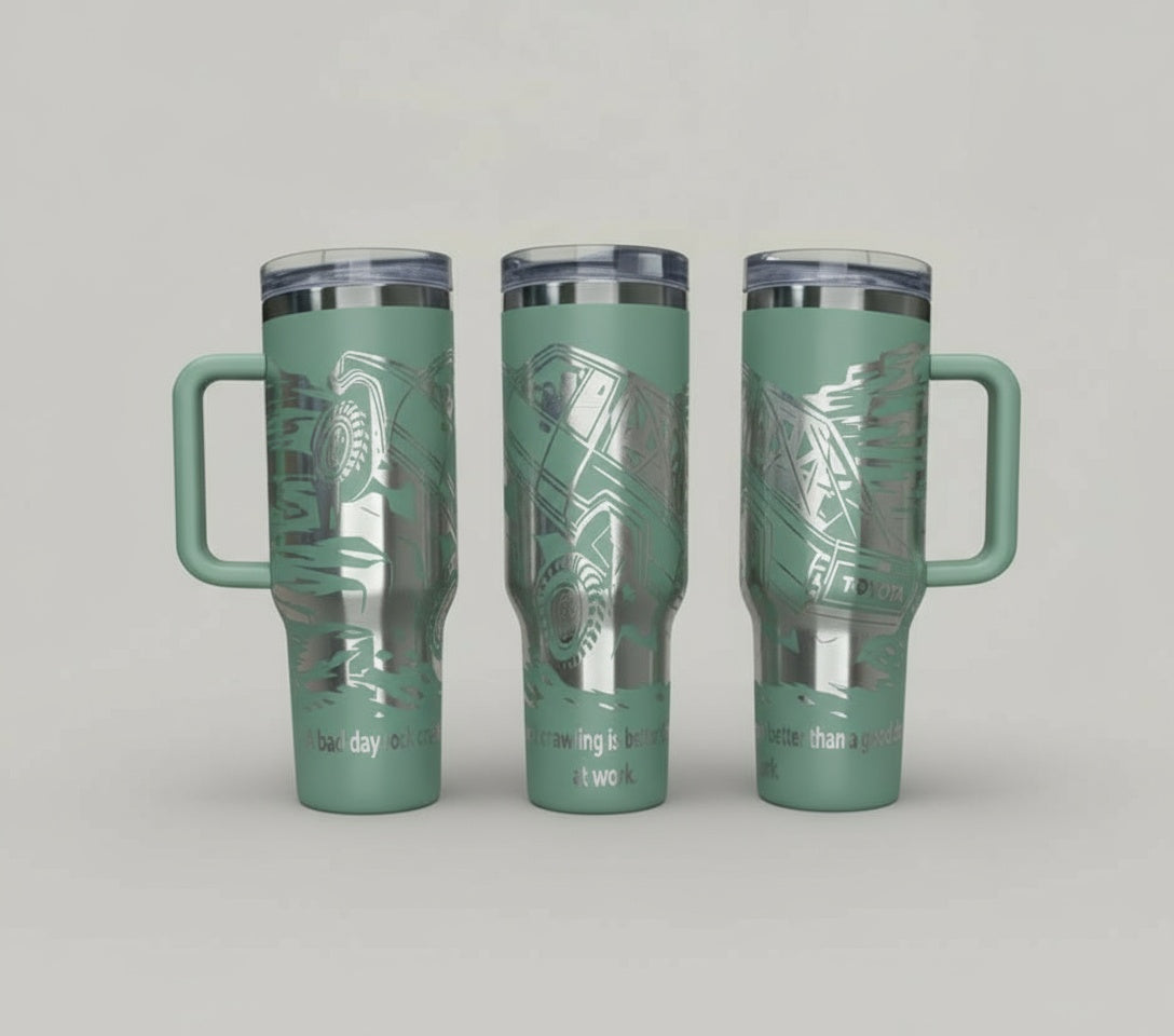 Toyota Rock Climbing 40oz Tumbler