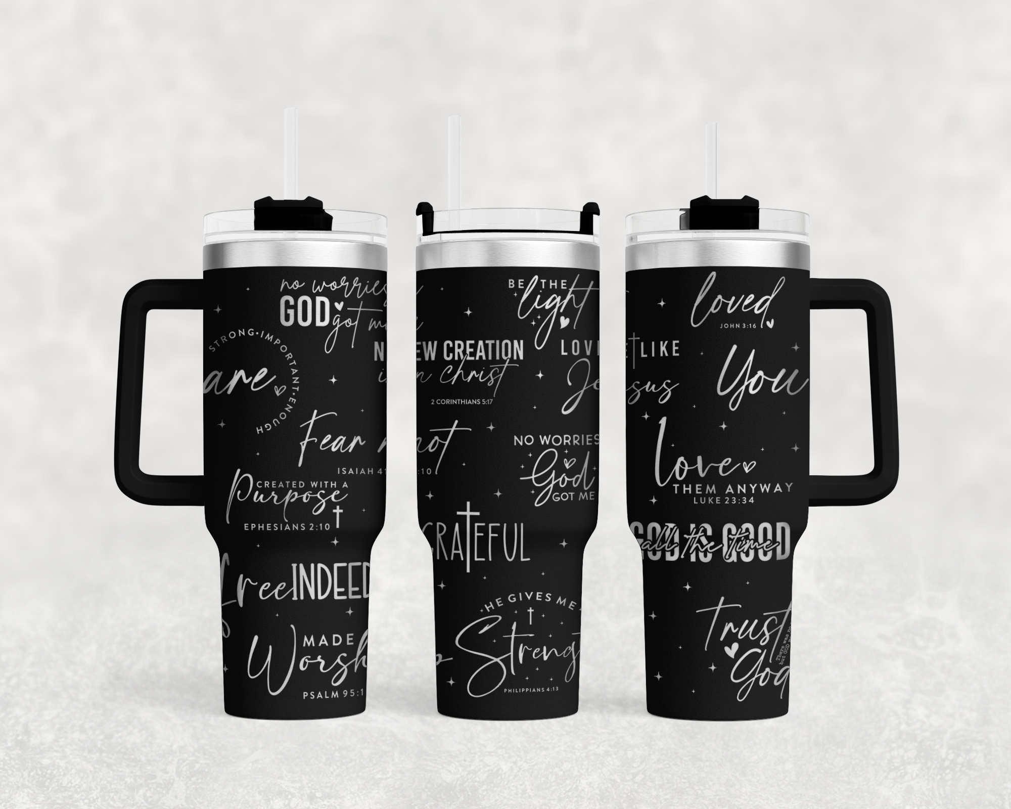 Words of Encouragement/Christian 40oz Tumbler