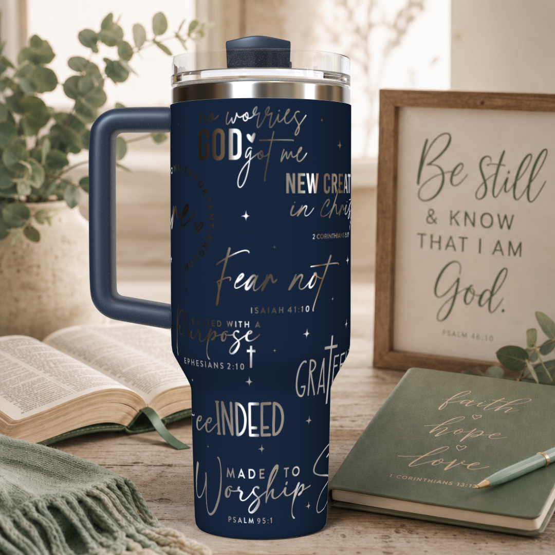Words of Encouragement/Christian 40oz Tumbler