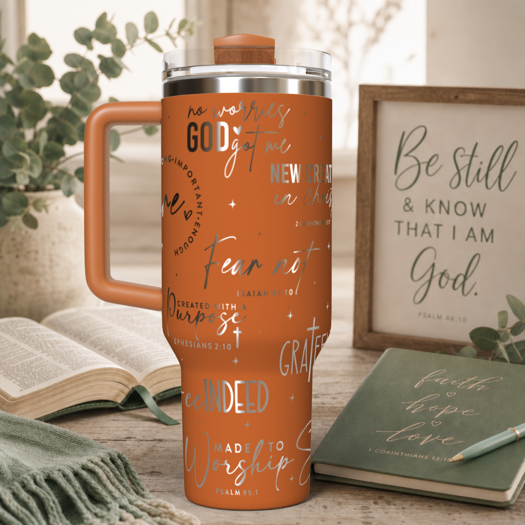 Words of Encouragement/Christian 40oz Tumbler