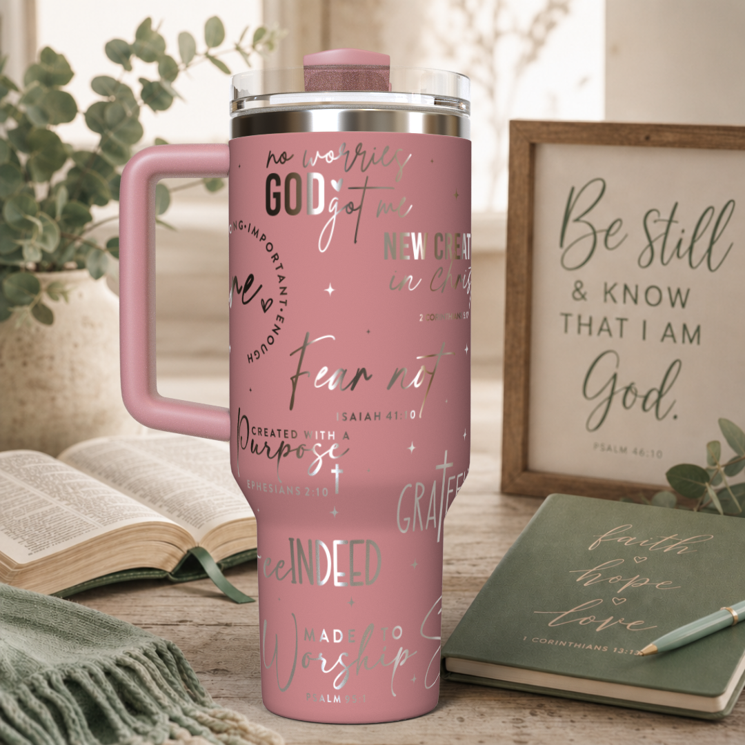 Words of Encouragement/Christian 40oz Tumbler