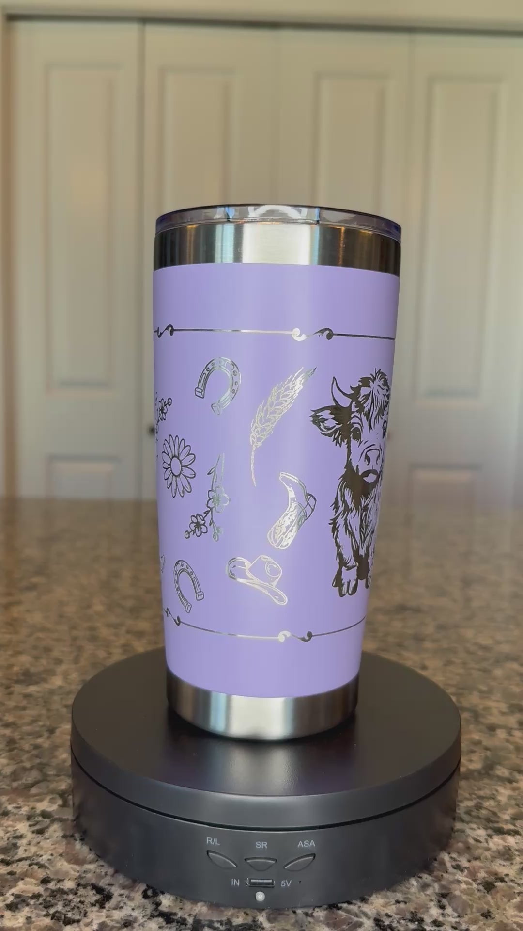 Highland Calf Tumbler