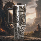 Chinese Dragon 40 oz. Tumbler