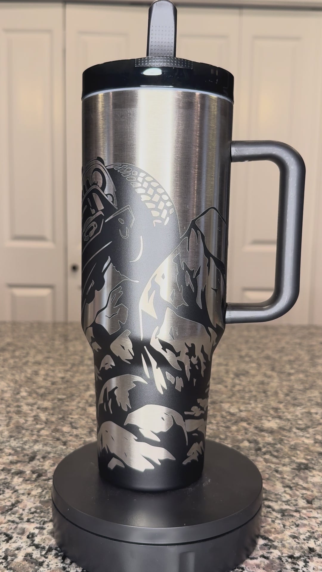 Jeep on Rocks 40oz Tumbler