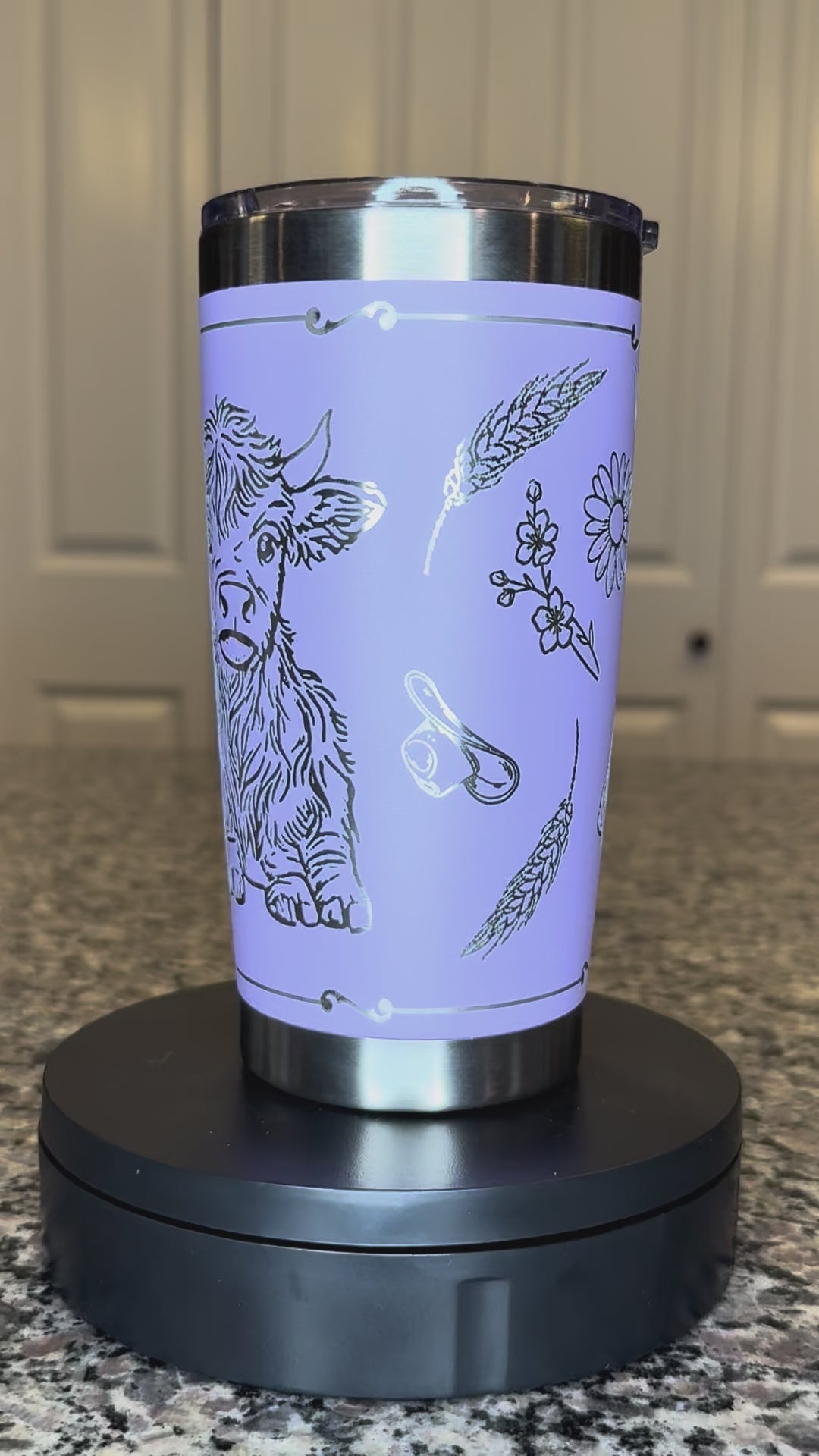 Highland Calf Tumbler
